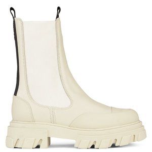 GANNI Chelsea boots Size 8 Oyster Gray